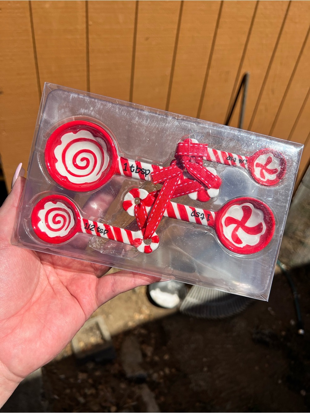 CANDY CANE MEASURING SPOONS